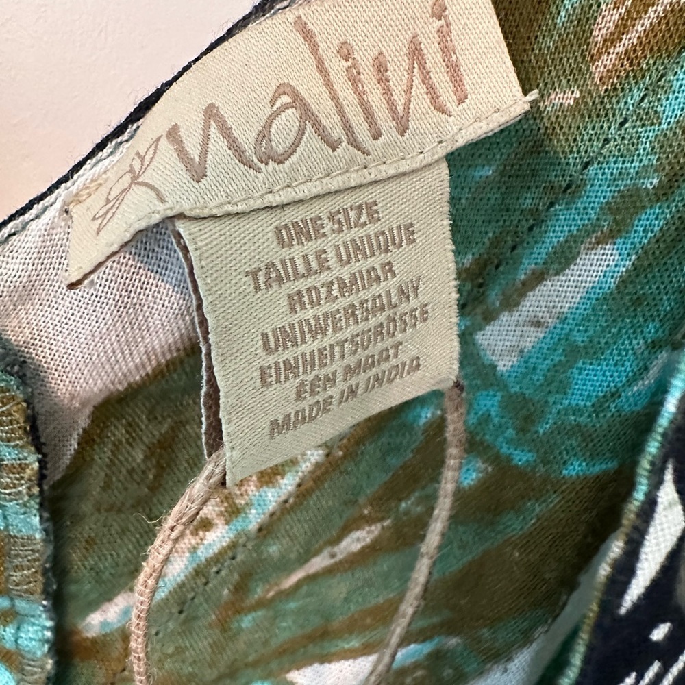 K181 Nalini Tropical Kimono NWT One Size - Picture 3 of 5